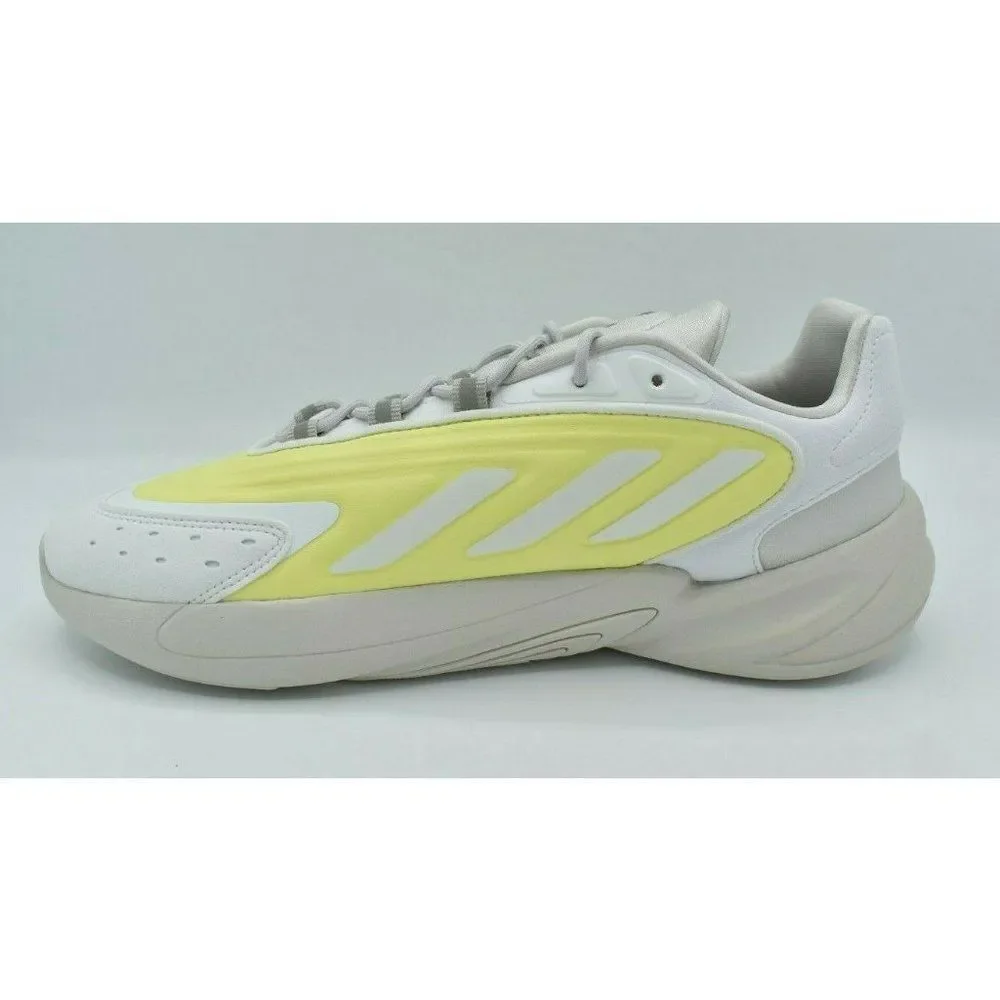 NWB Adidas Originals Men Size 12 Ozelia White‎ Yellow Grey Sneaker Shoes GZ9176